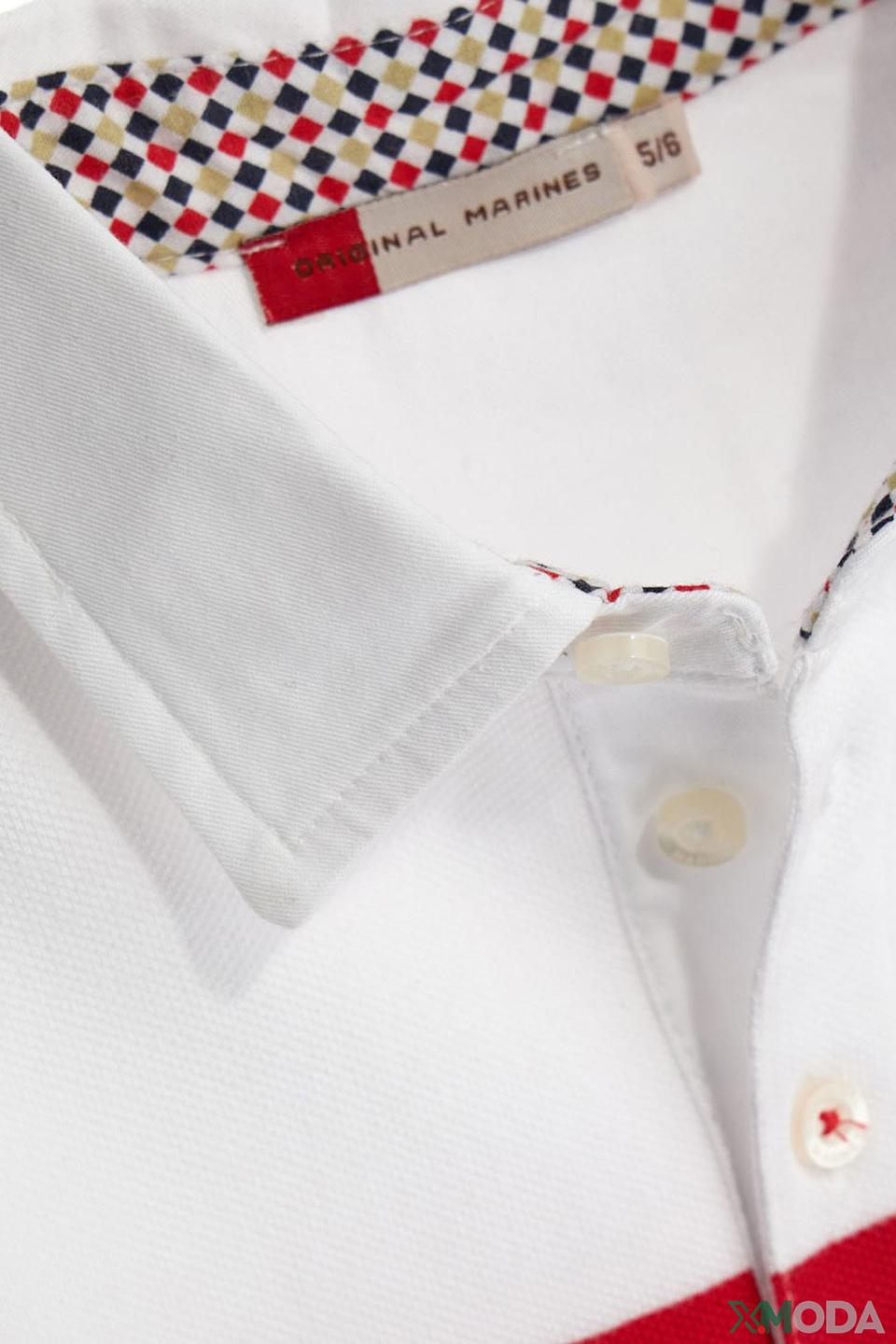 Поло Original Marines Silverbird белый