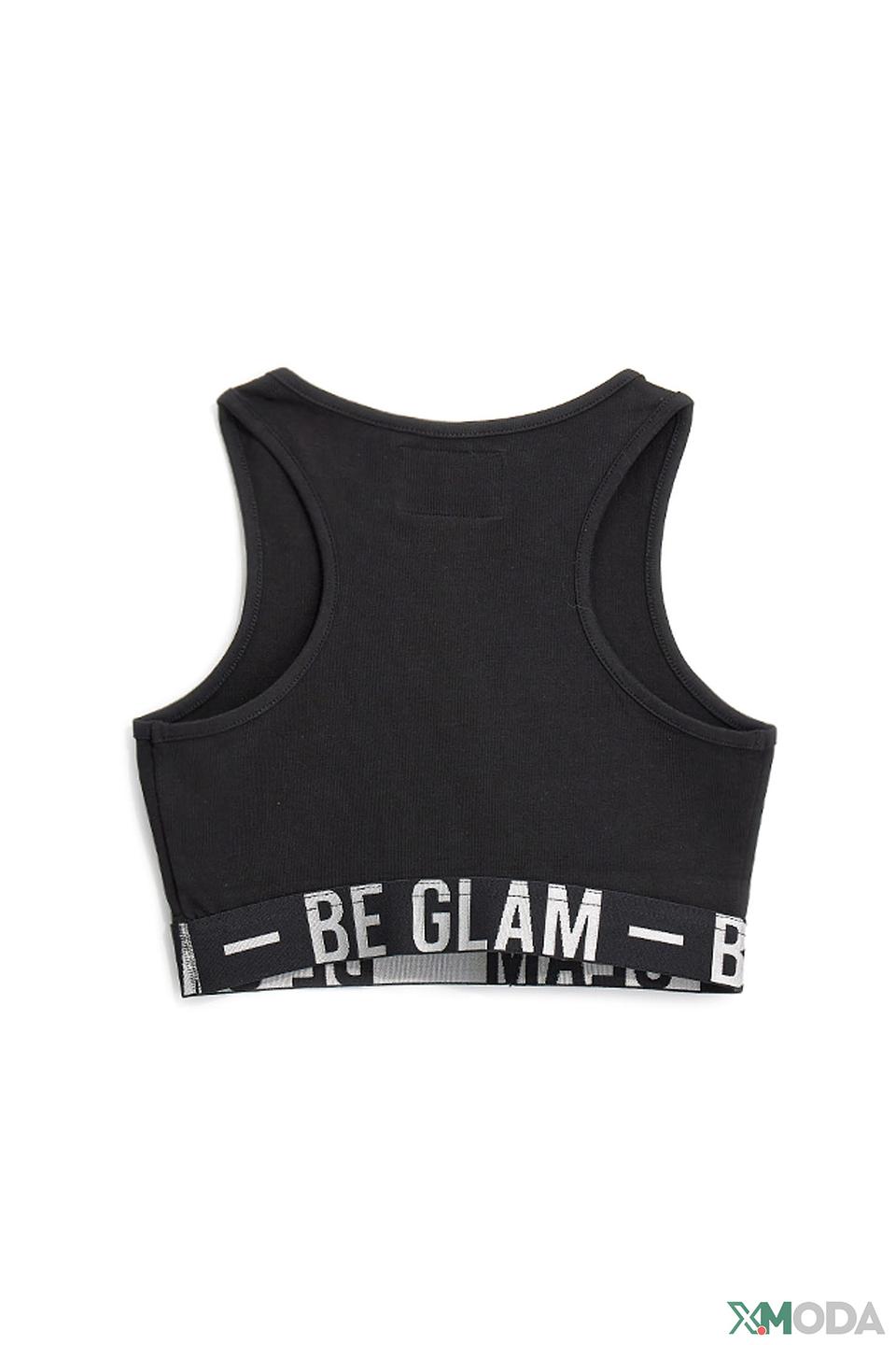 Топ Original Marines чёрный с логотипом