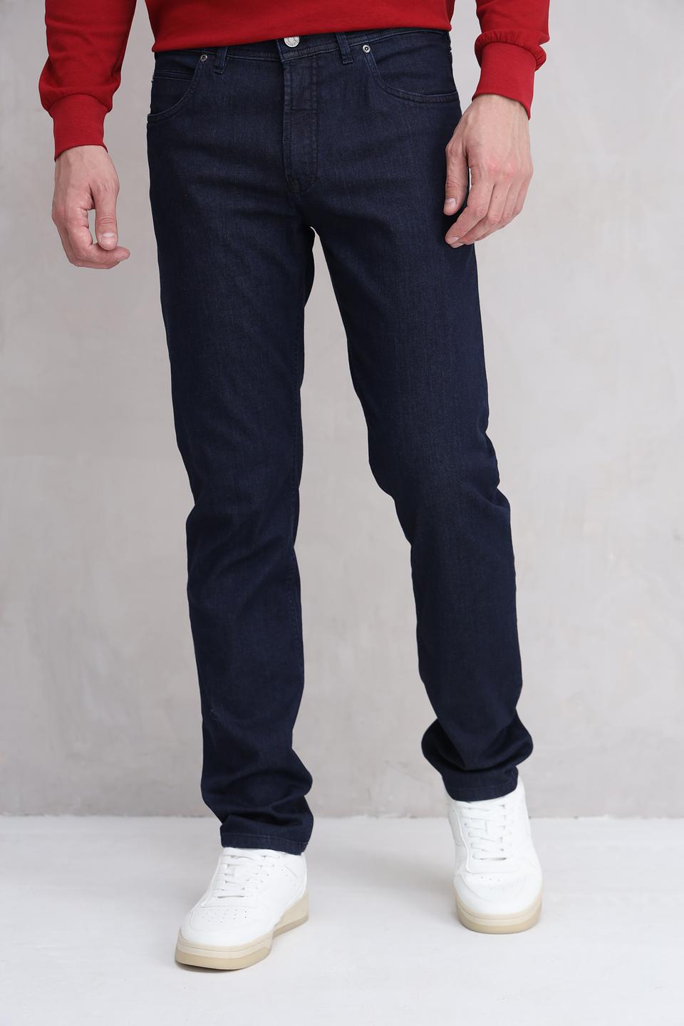 Джинсы Gardeur синие slim fit