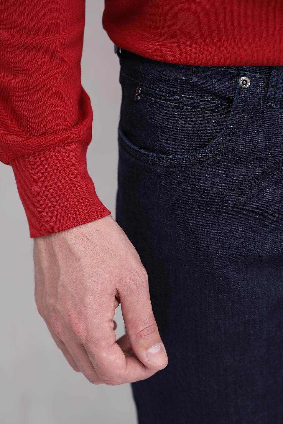 Джинсы Gardeur синие slim fit