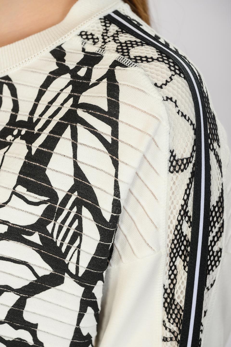 Пуловер Marc Cain с принтом