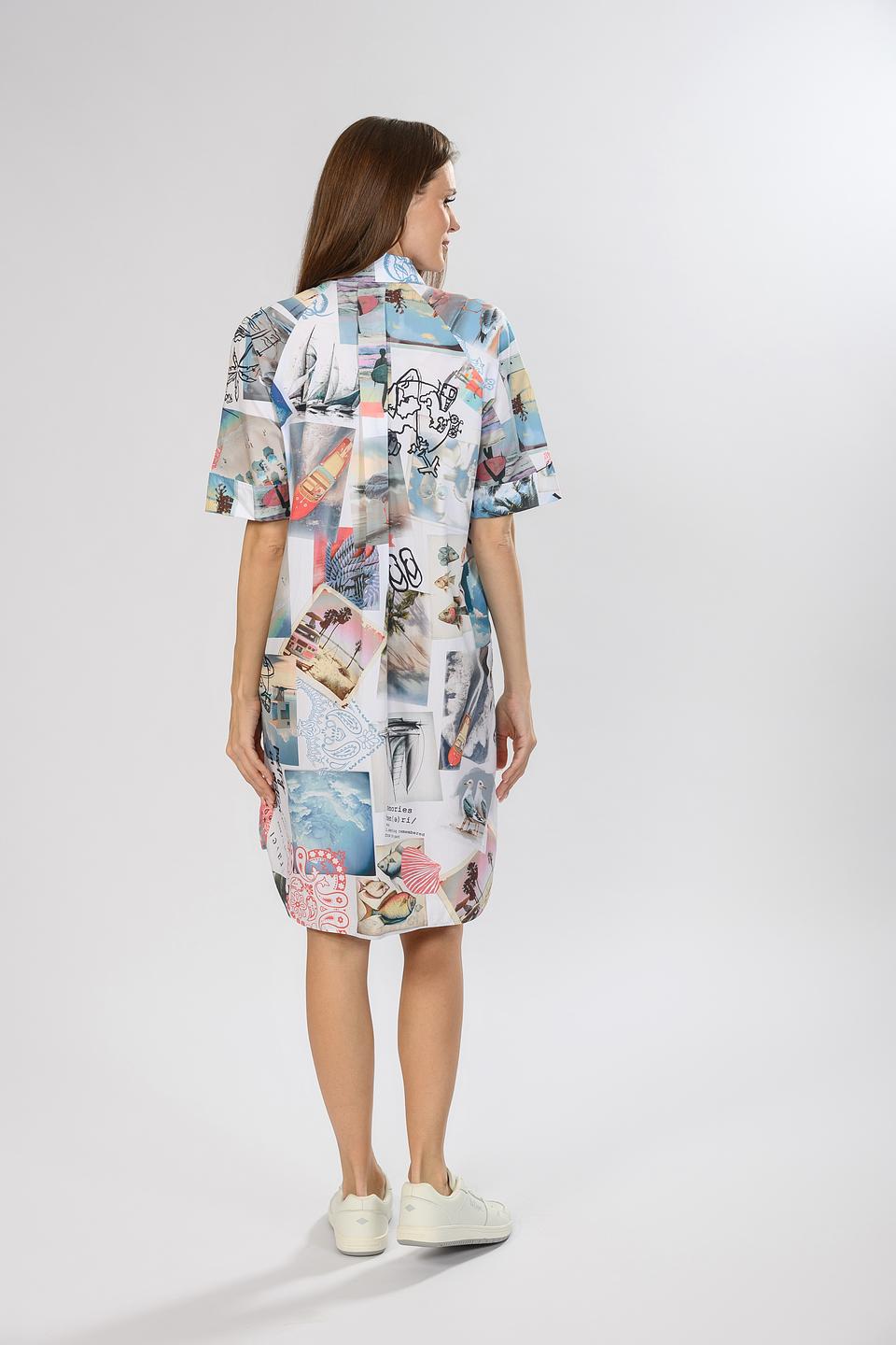 Платье Marc Cain Sports с принтом