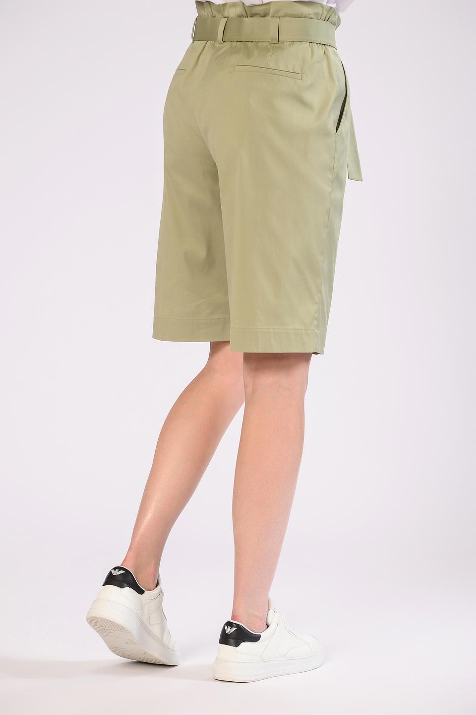 Шорты Windsor с поясом хаки
