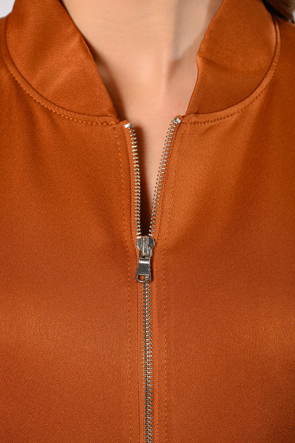 Куртка Windsor рыжая на молнии