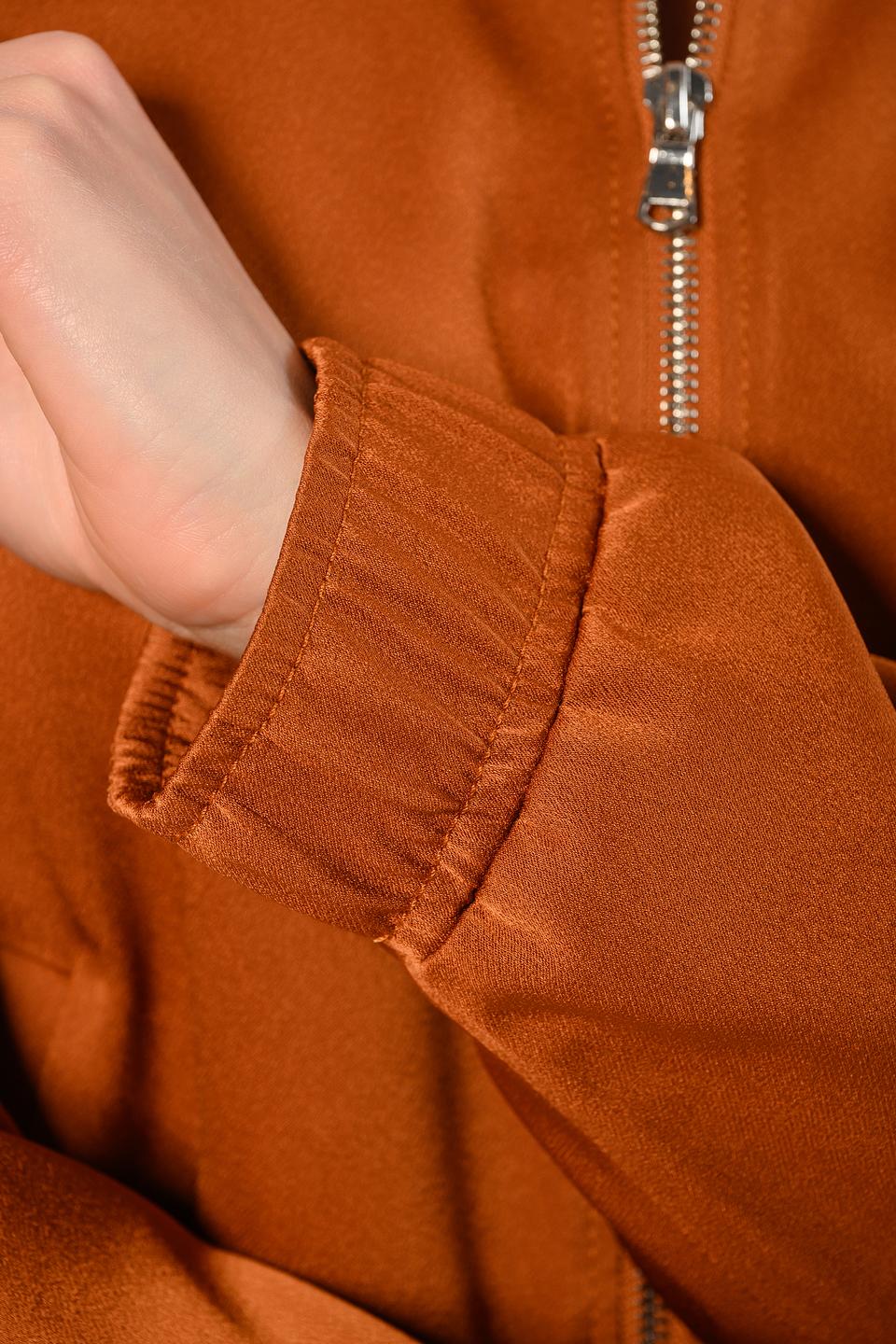 Куртка Windsor рыжая на молнии