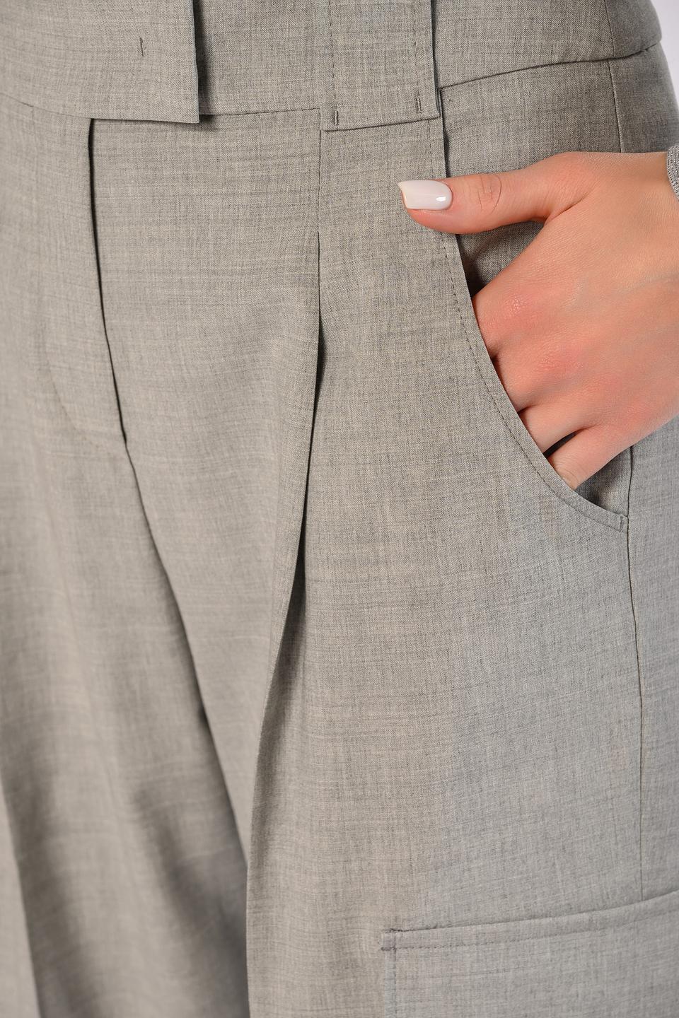 Брюки Windsor карго серые