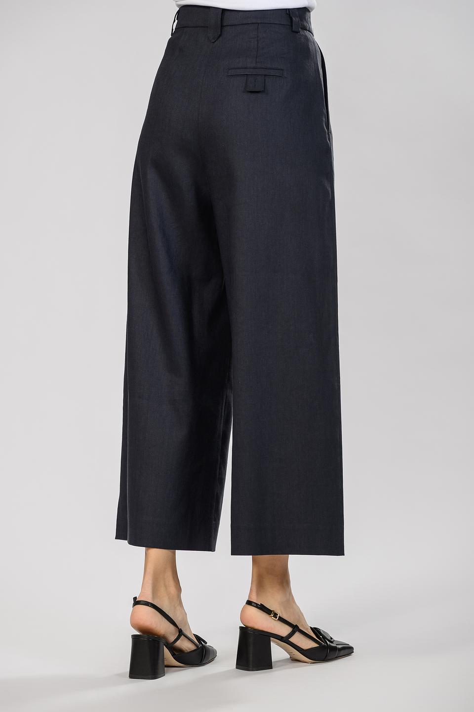 Брюки палаццо Malej синие