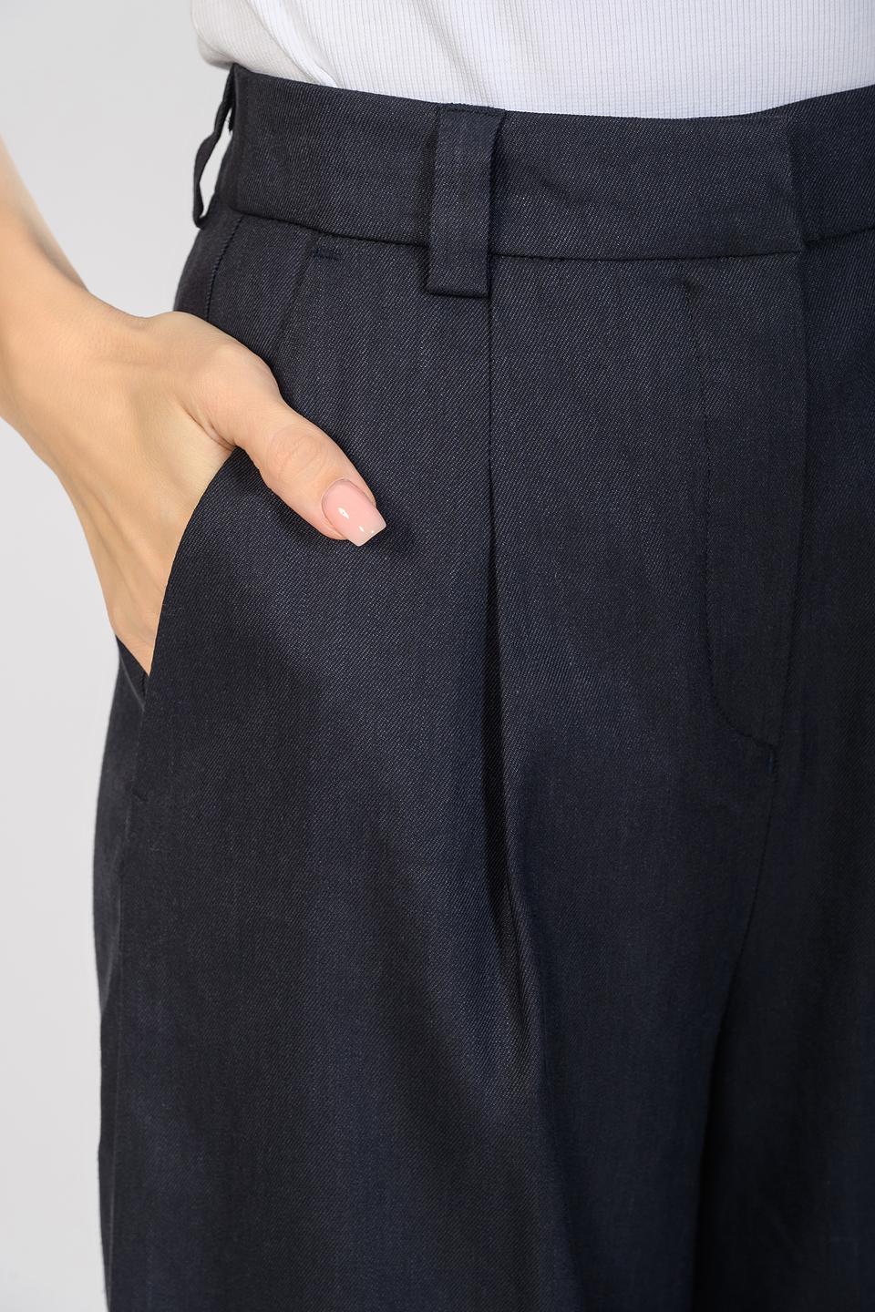 Брюки палаццо Malej синие