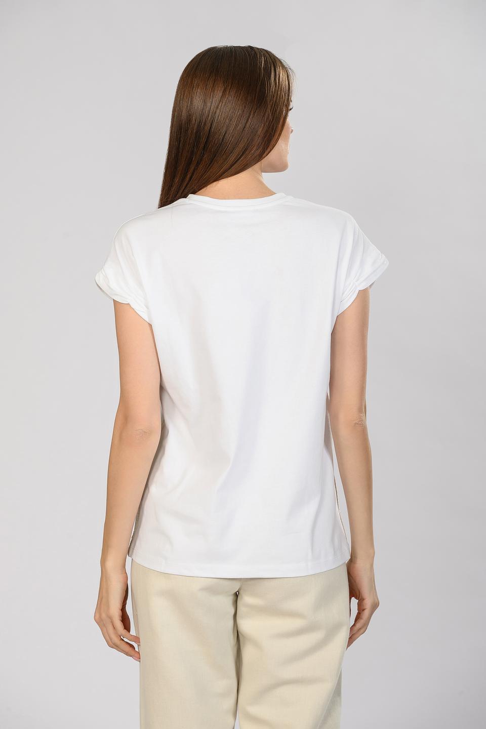 Футболка Malej женская с рукавами-буфами