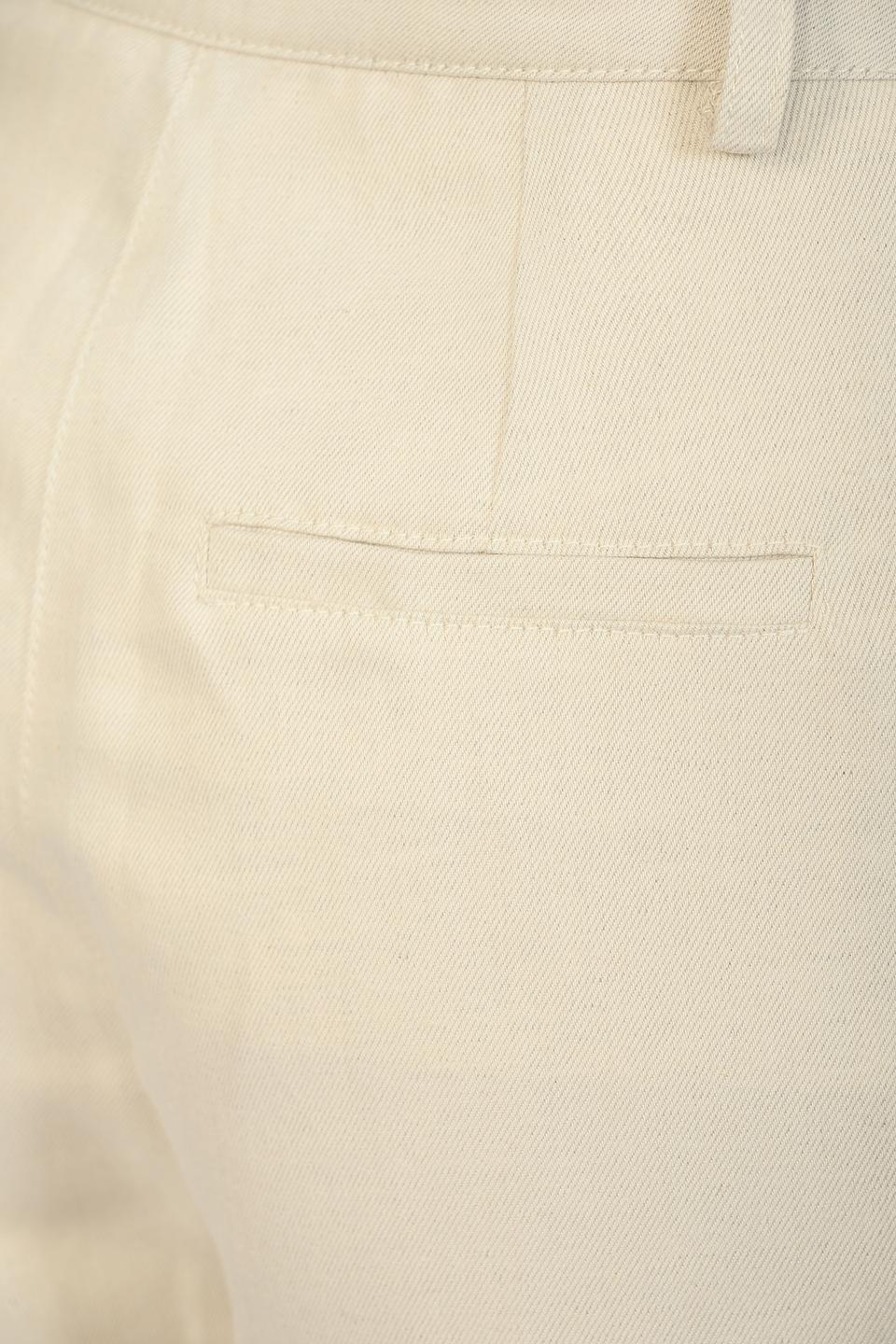 Брюки палаццо Malej бежевые