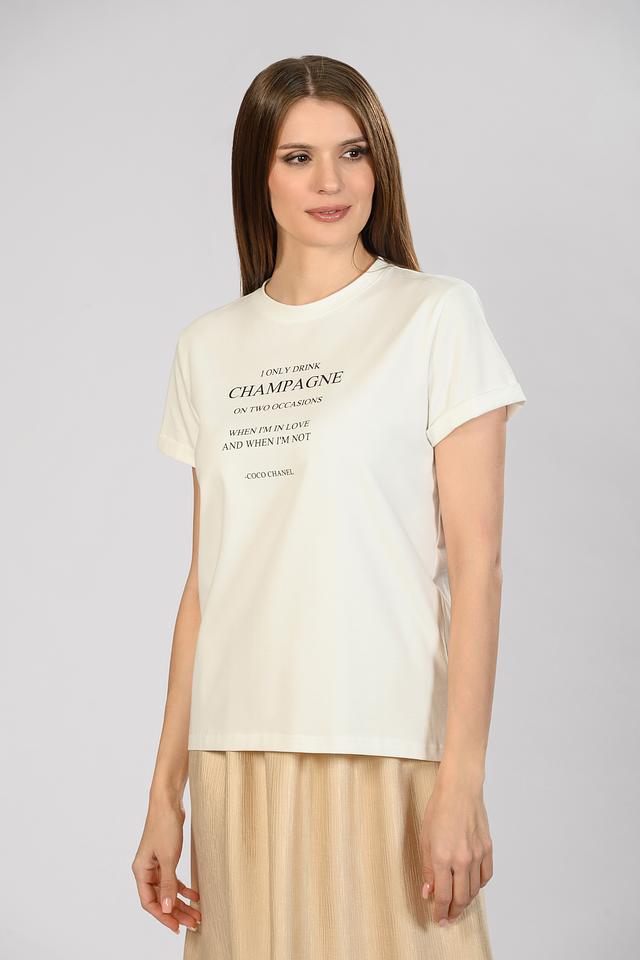 Футболка Seven Lab с принтом Coco Chanel