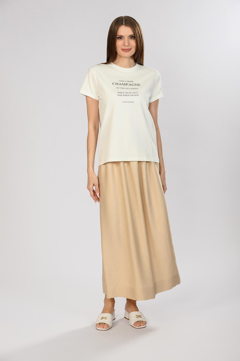 Футболка Seven Lab с принтом Coco Chanel