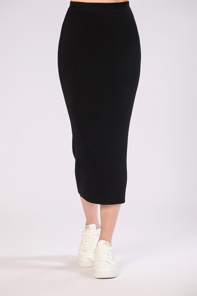 Юбка Silvian Heach чёрная трикотажная