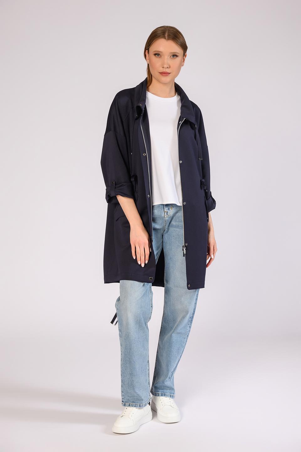 Плащ Milestone женский тёмно-синий