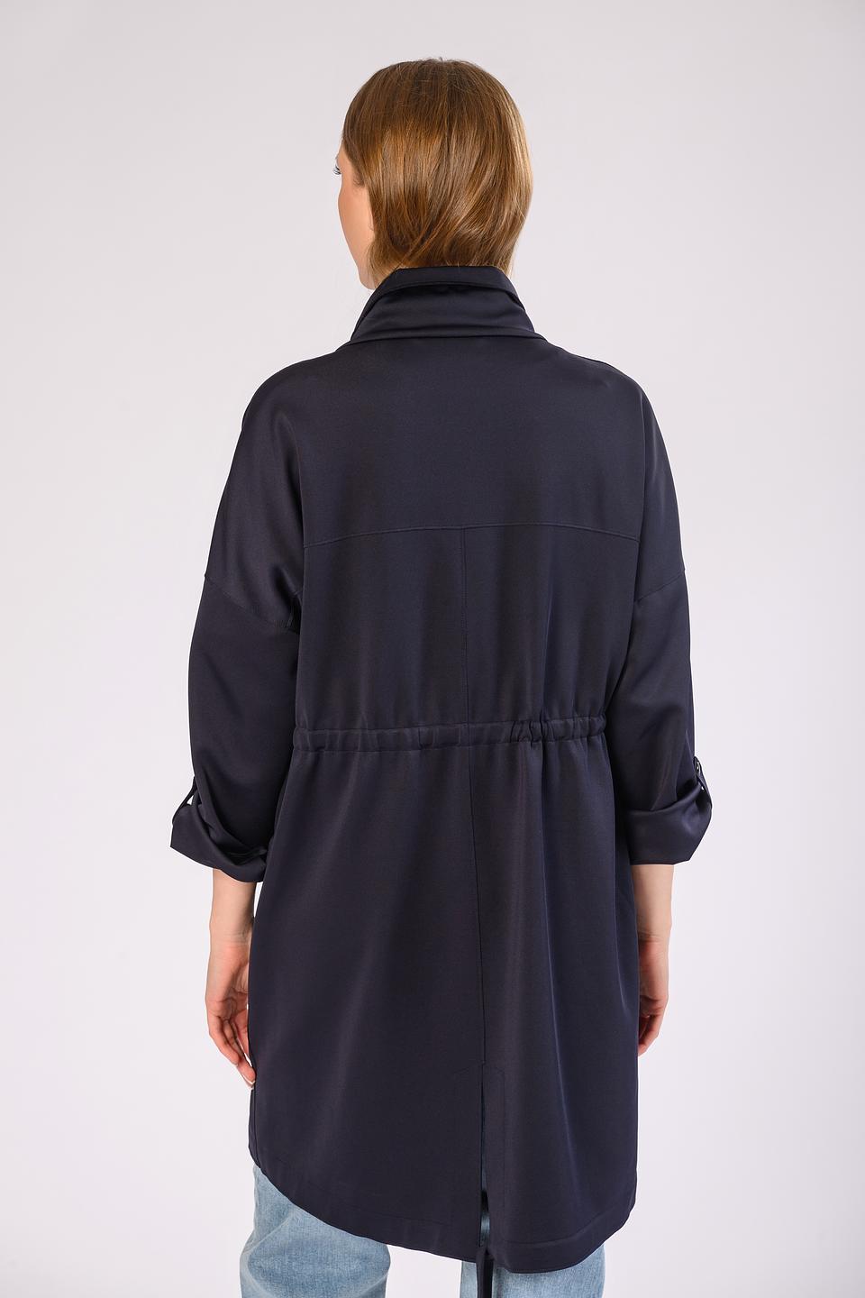 Плащ Milestone женский тёмно-синий