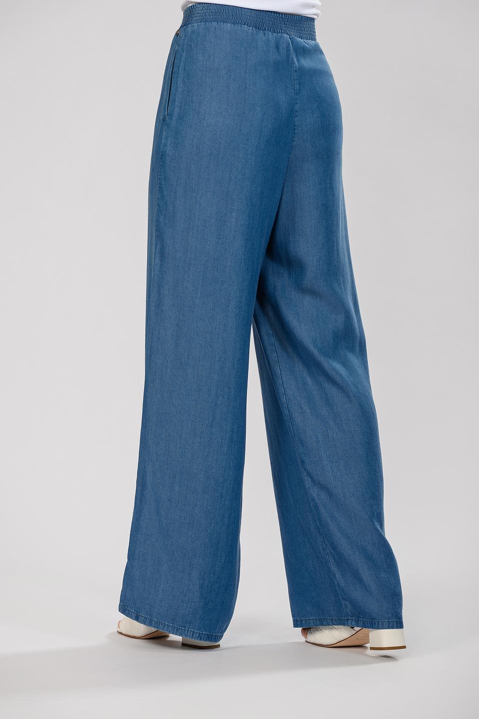 Брюки палаццо Rich and Royal деним