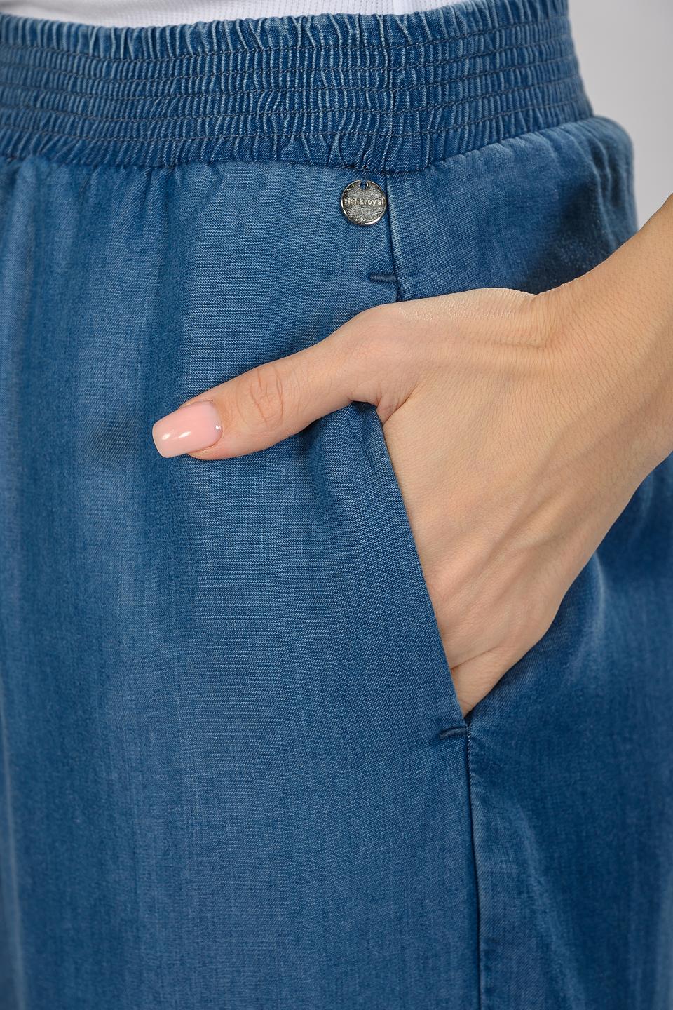 Брюки палаццо Rich and Royal деним