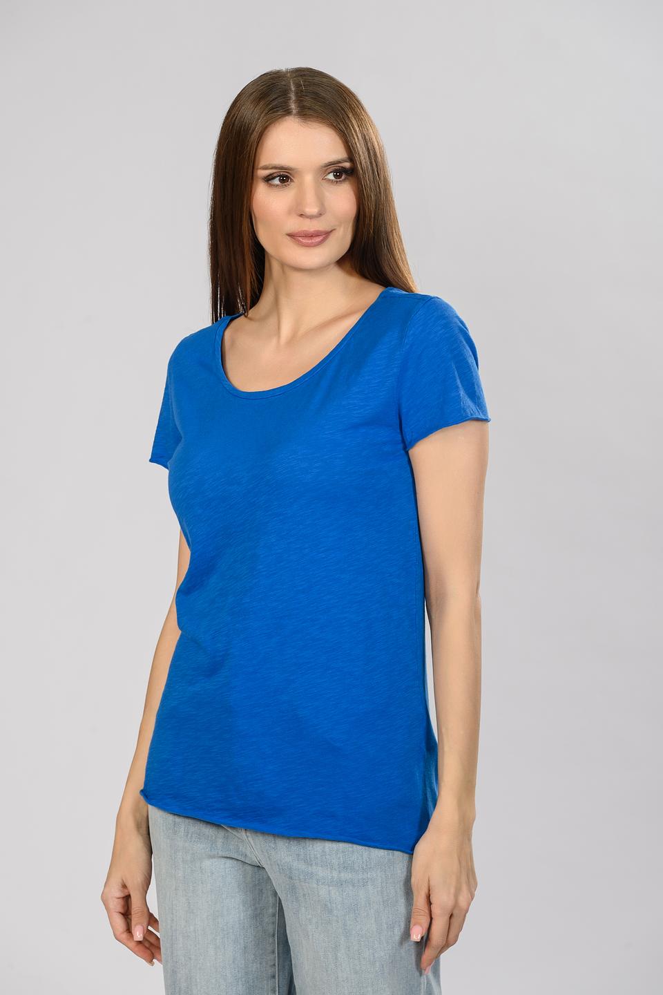 Футболка Rich and Royal синяя SLUB