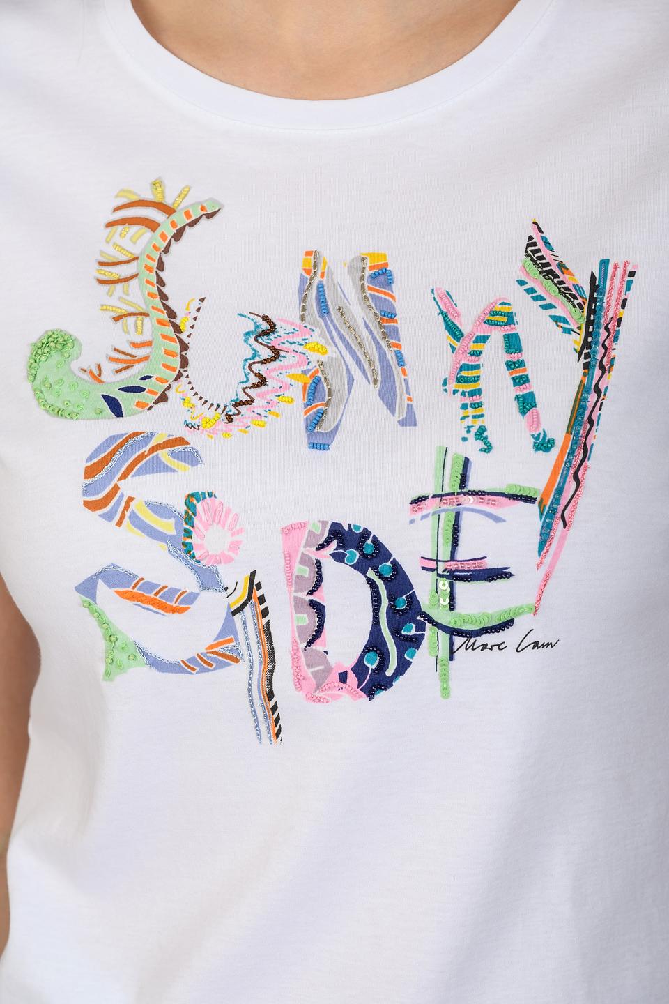 Футболка Marc Cain с принтом Sunny Side