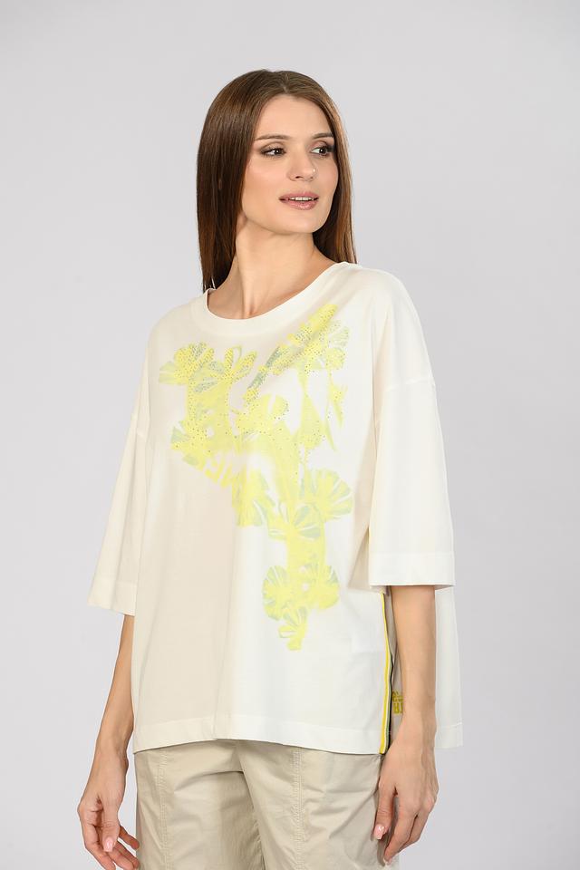 Футболка Marc Cain с принтом лайм