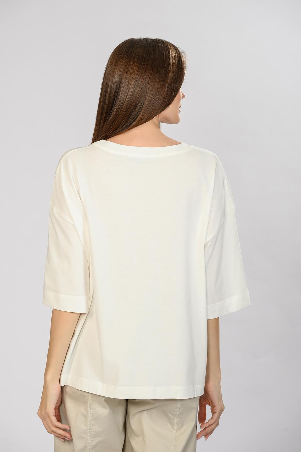 Футболка Marc Cain с принтом лайм