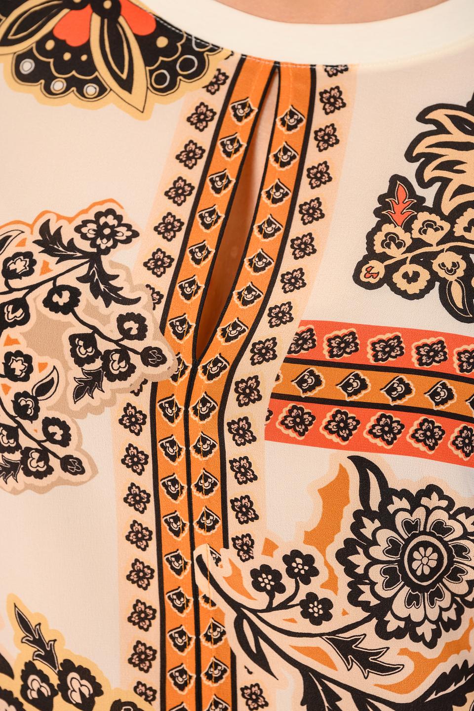 Блуза Marc Cain с цветочным принтом