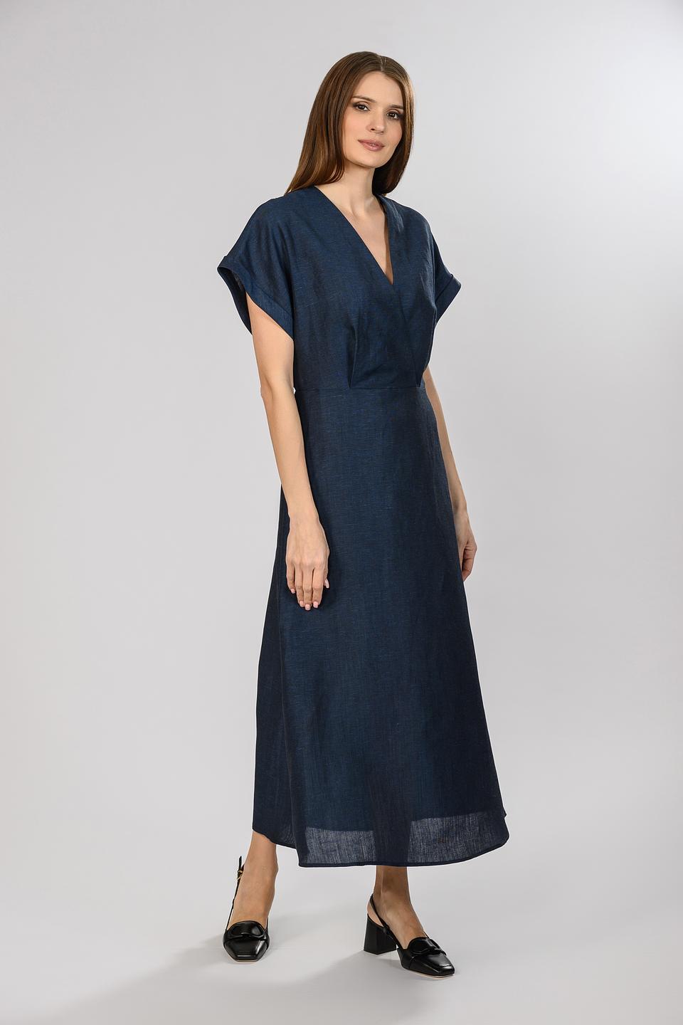 Платье Emka из льна и хлопка