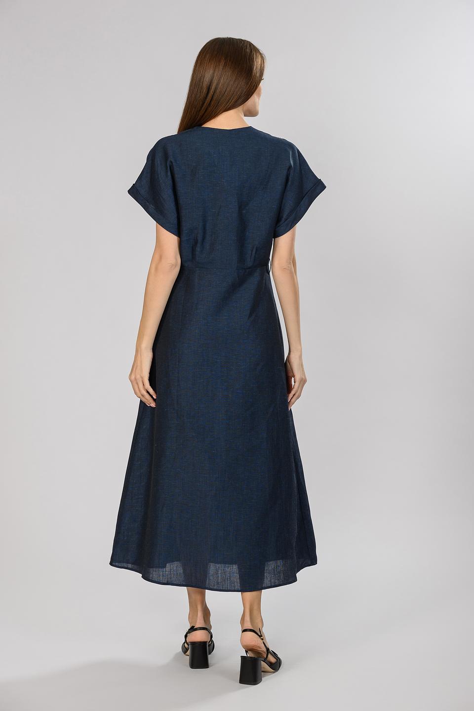 Платье Emka из льна и хлопка