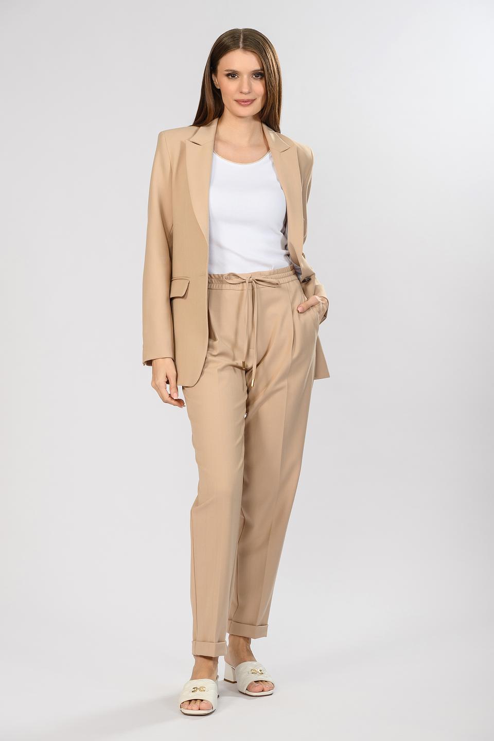 Брюки Seven Lab жен. бежевые