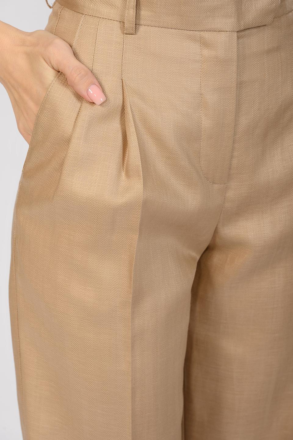 Брюки Seven Lab палаццо бежевые