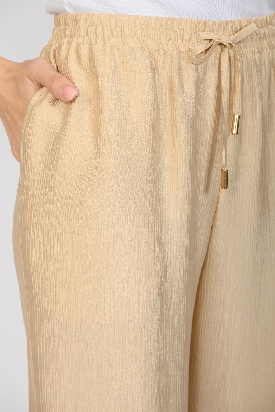 Брюки Seven Lab палаццо бежевые