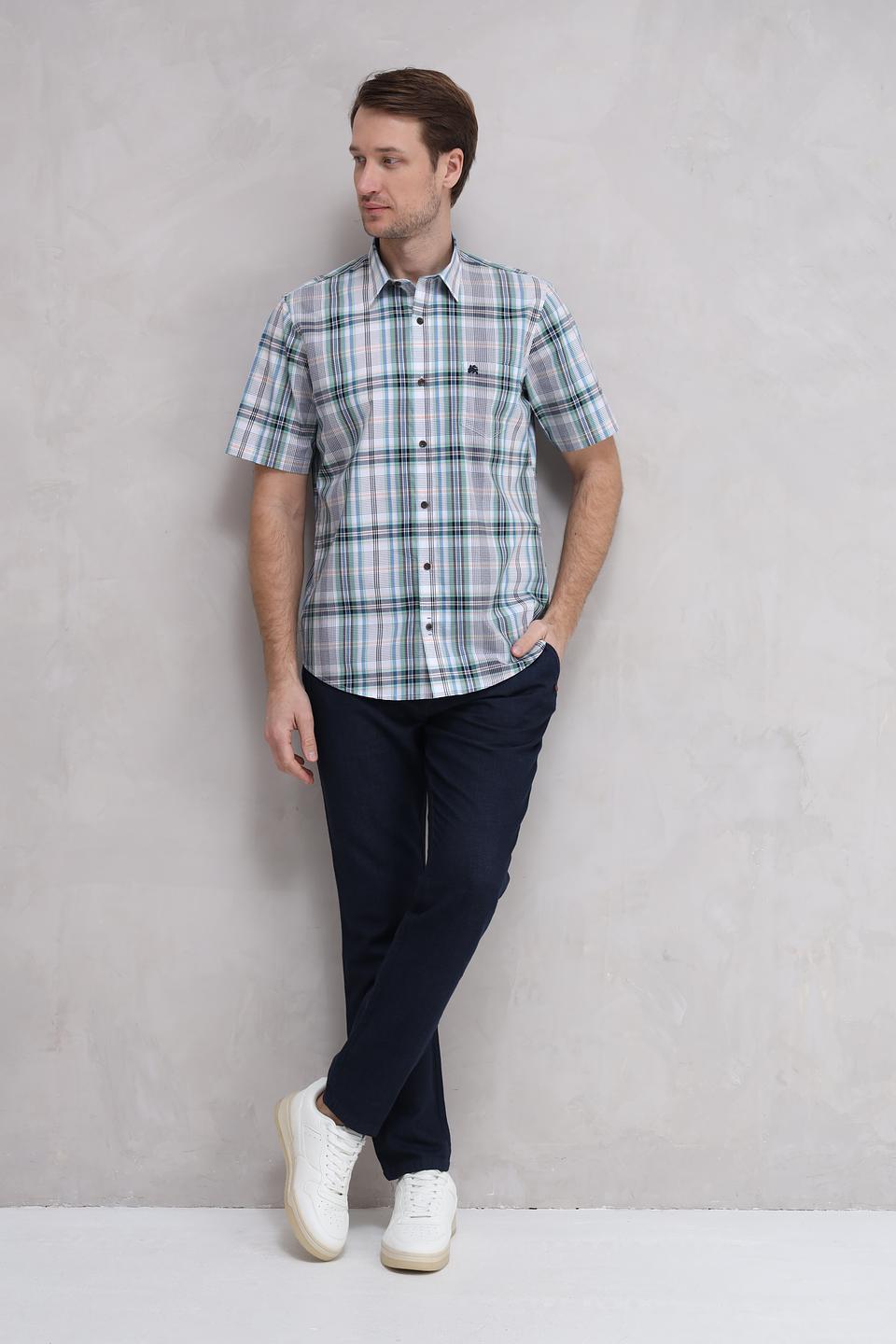 Рубашка кр Lerros в клетку