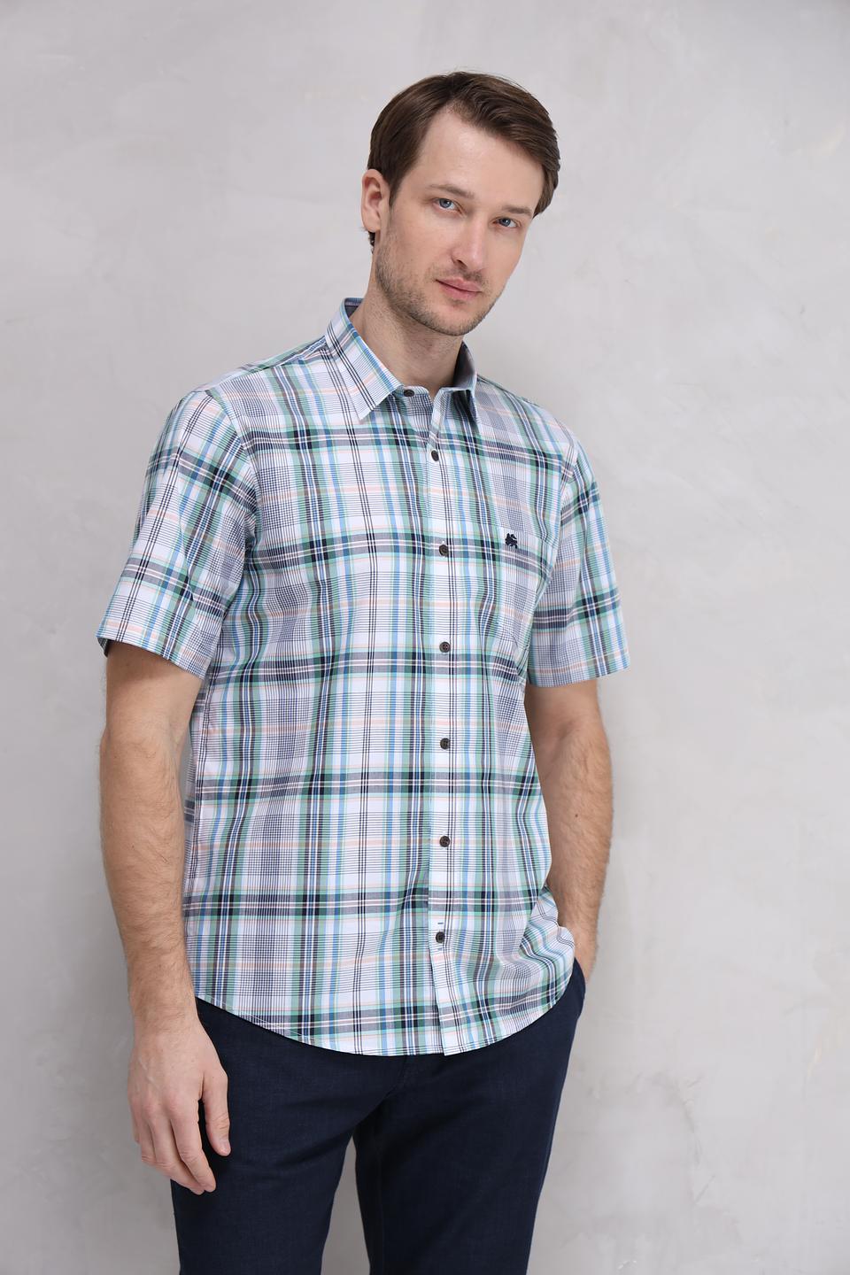 Рубашка кр Lerros в клетку