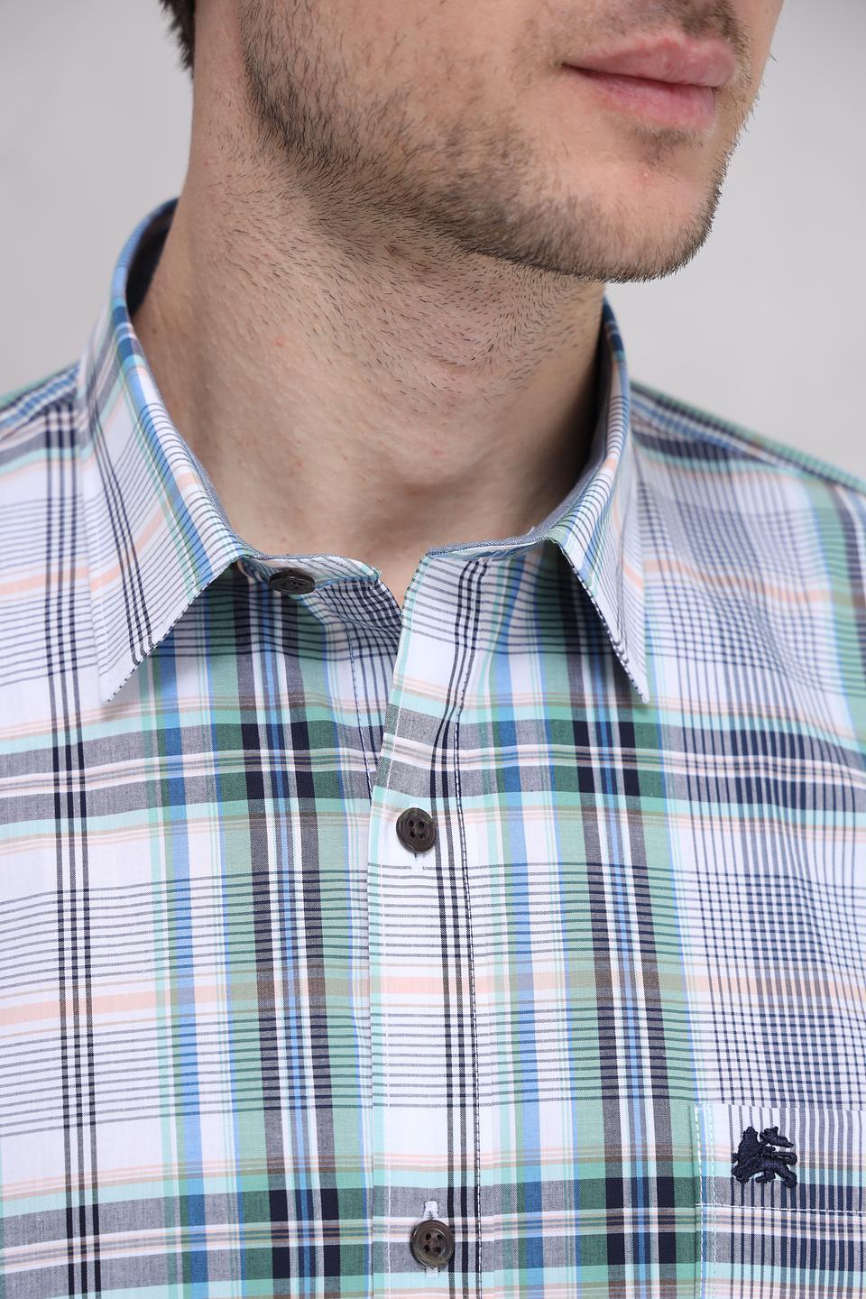 Рубашка кр Lerros в клетку