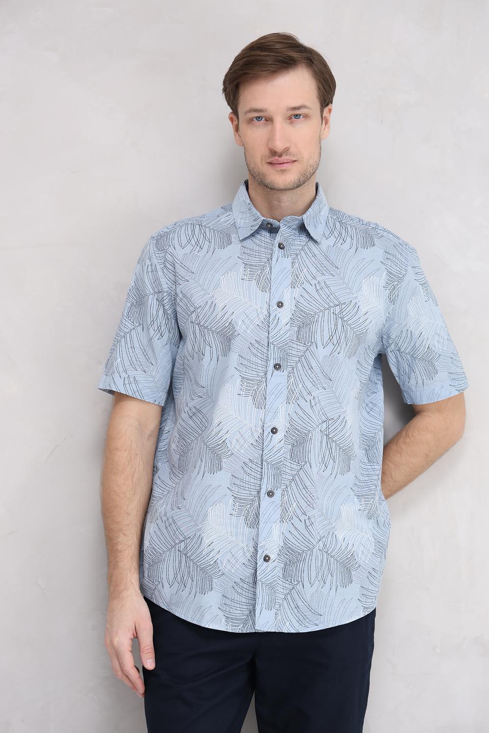 Рубашка кр Tom Tailor с принтом