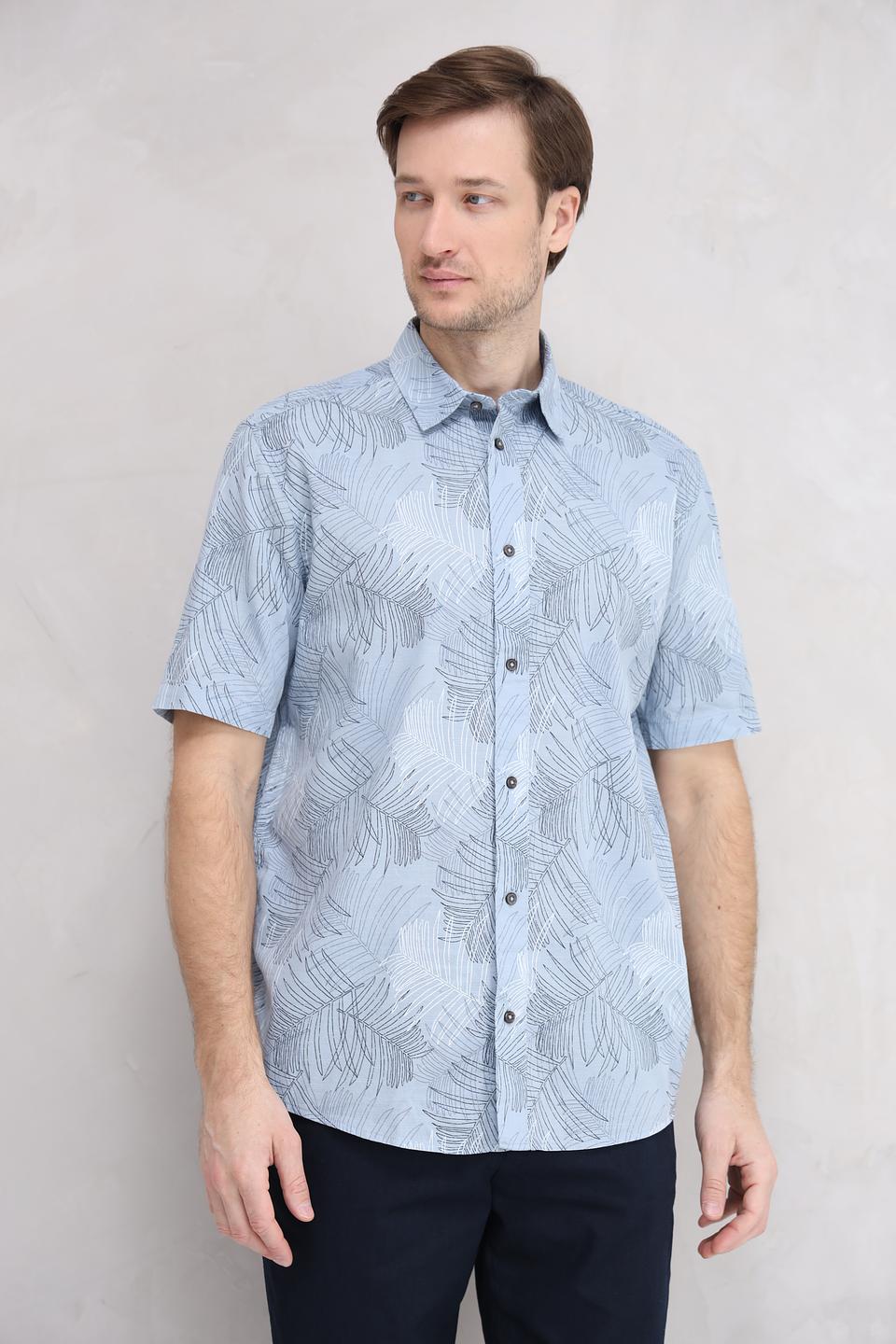 Рубашка кр Tom Tailor с принтом