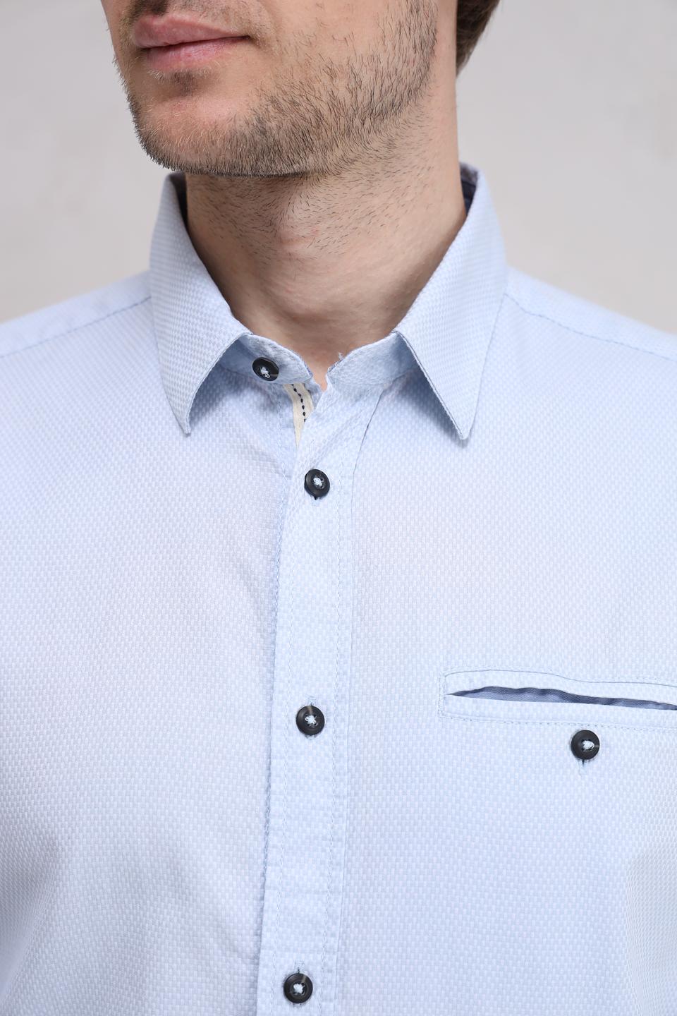 Рубашка дл Tom Tailor голубая