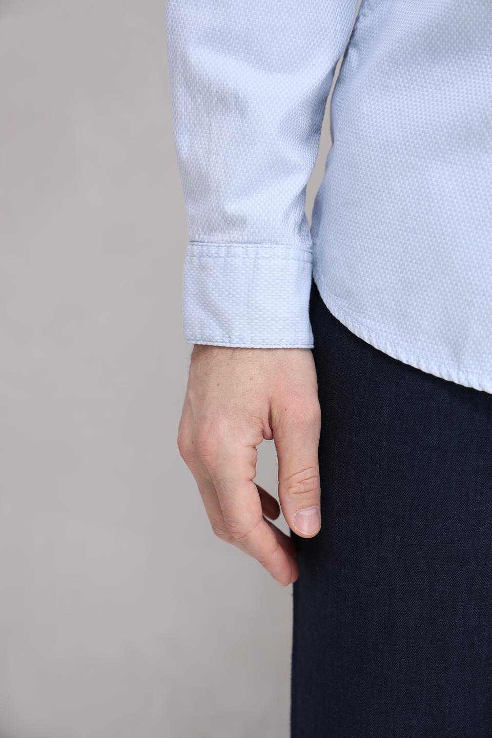 Рубашка дл Tom Tailor голубая