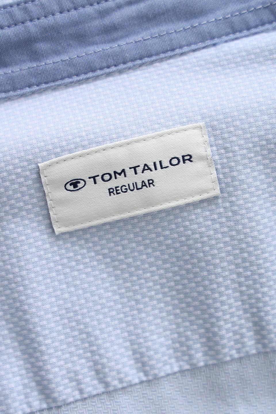 Рубашка дл Tom Tailor голубая