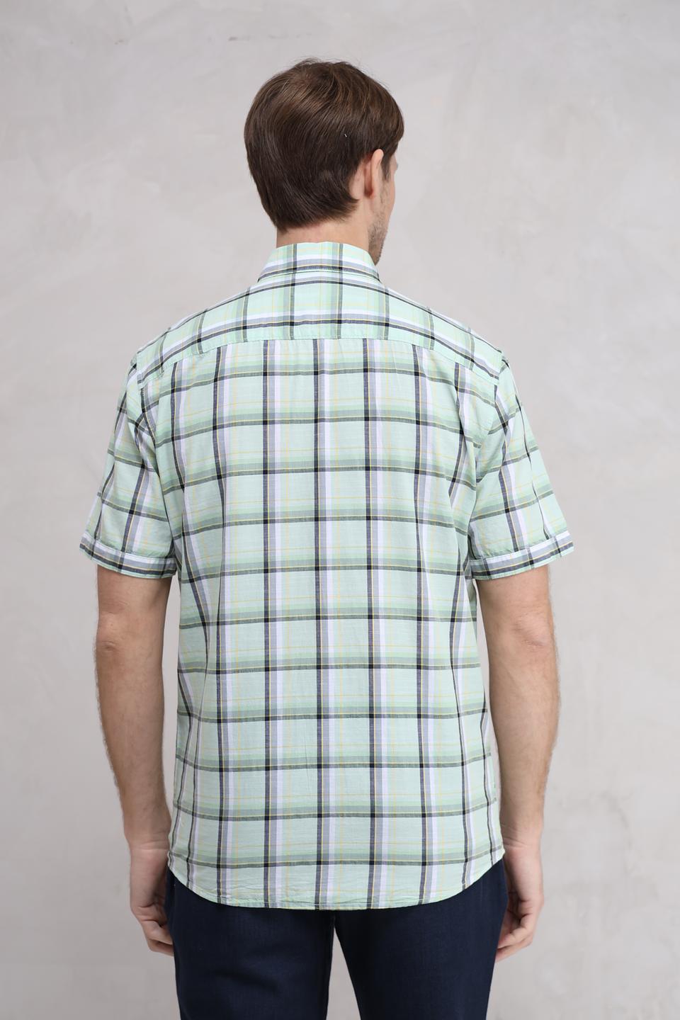 Рубашка кр Tom Tailor в клетку