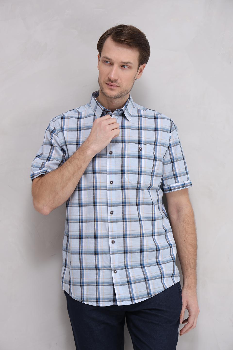 Рубашка кр-рукав Tom Tailor в клетку