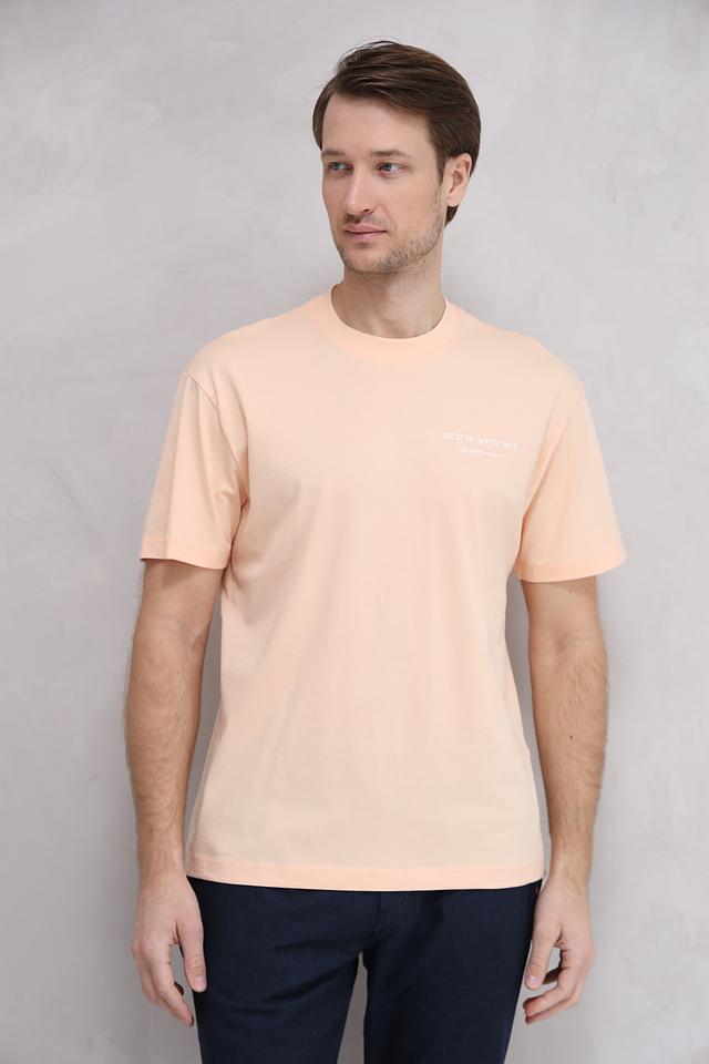 Футболка Tom Tailor denim персиковая