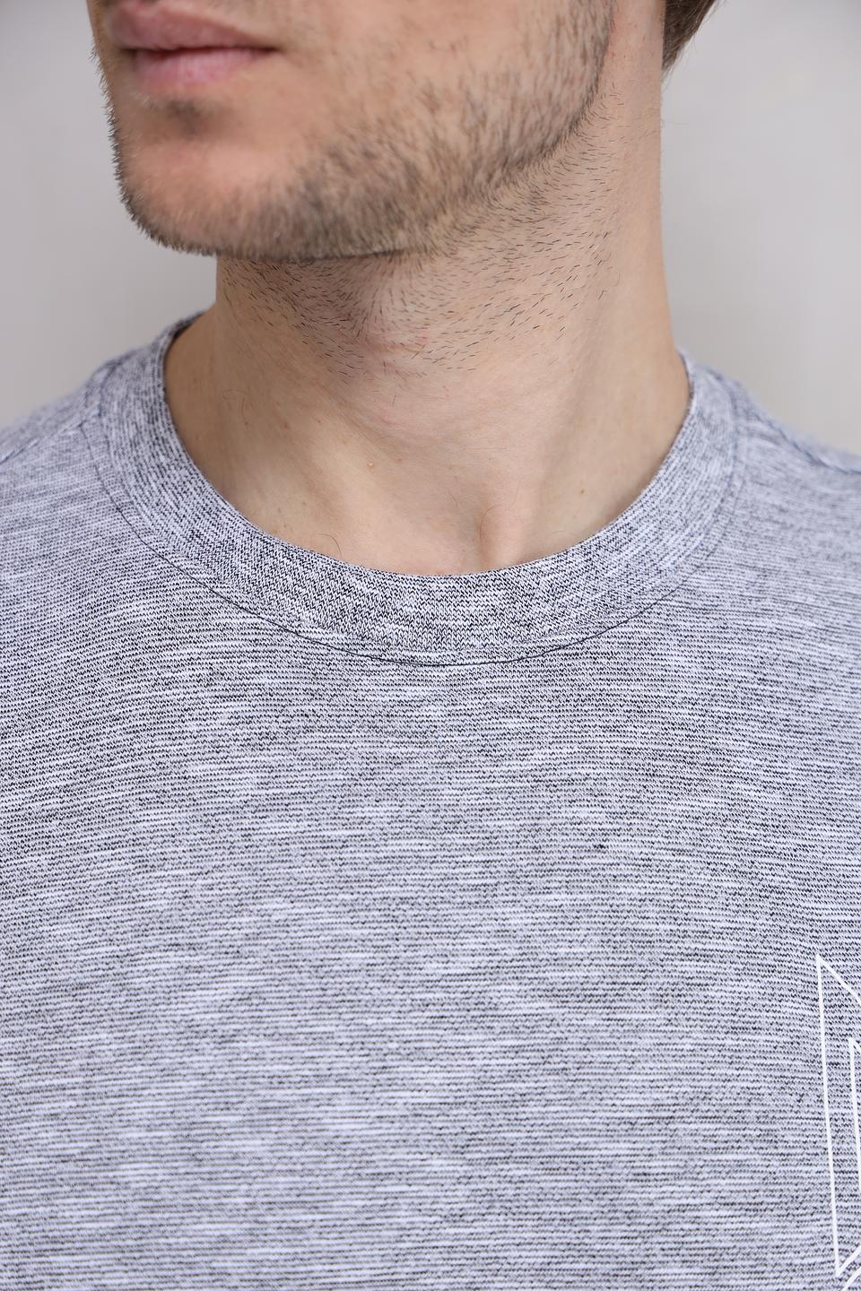 Футболка Tom Tailor denim серая