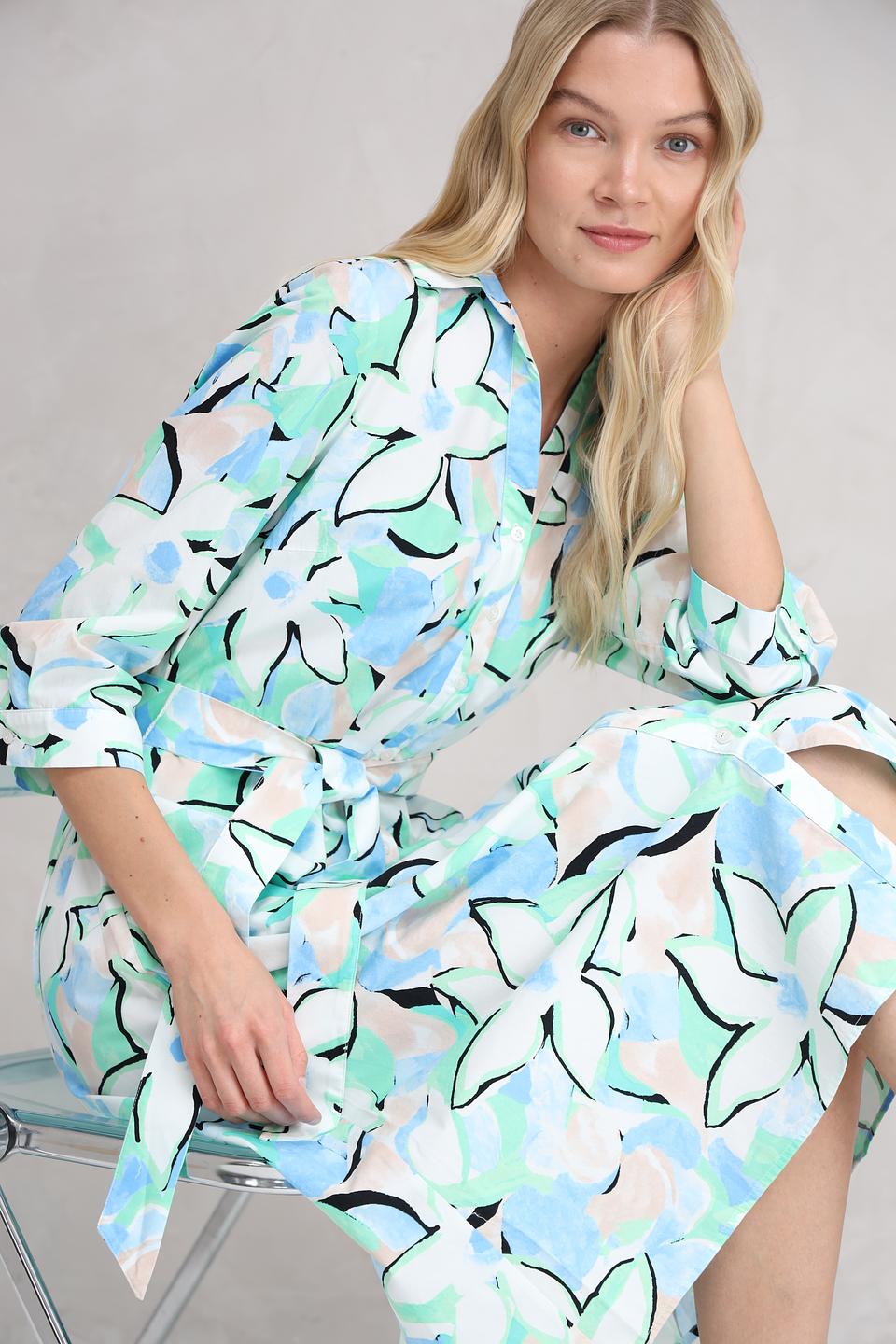 Платье More and More с цветочным принтом