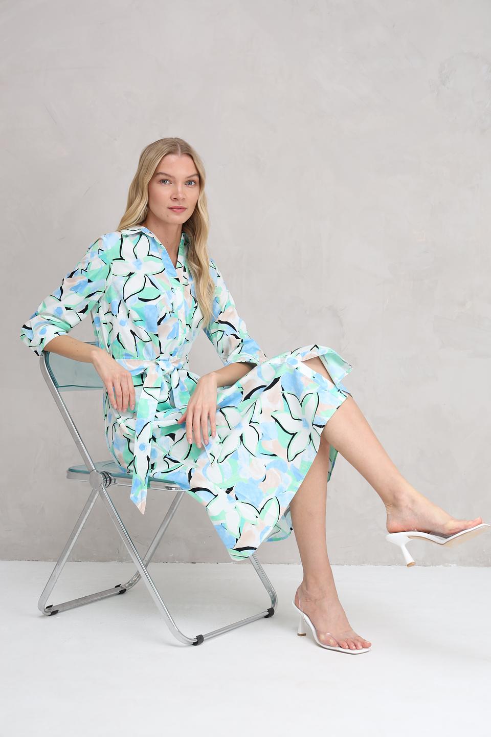 Платье More and More с цветочным принтом