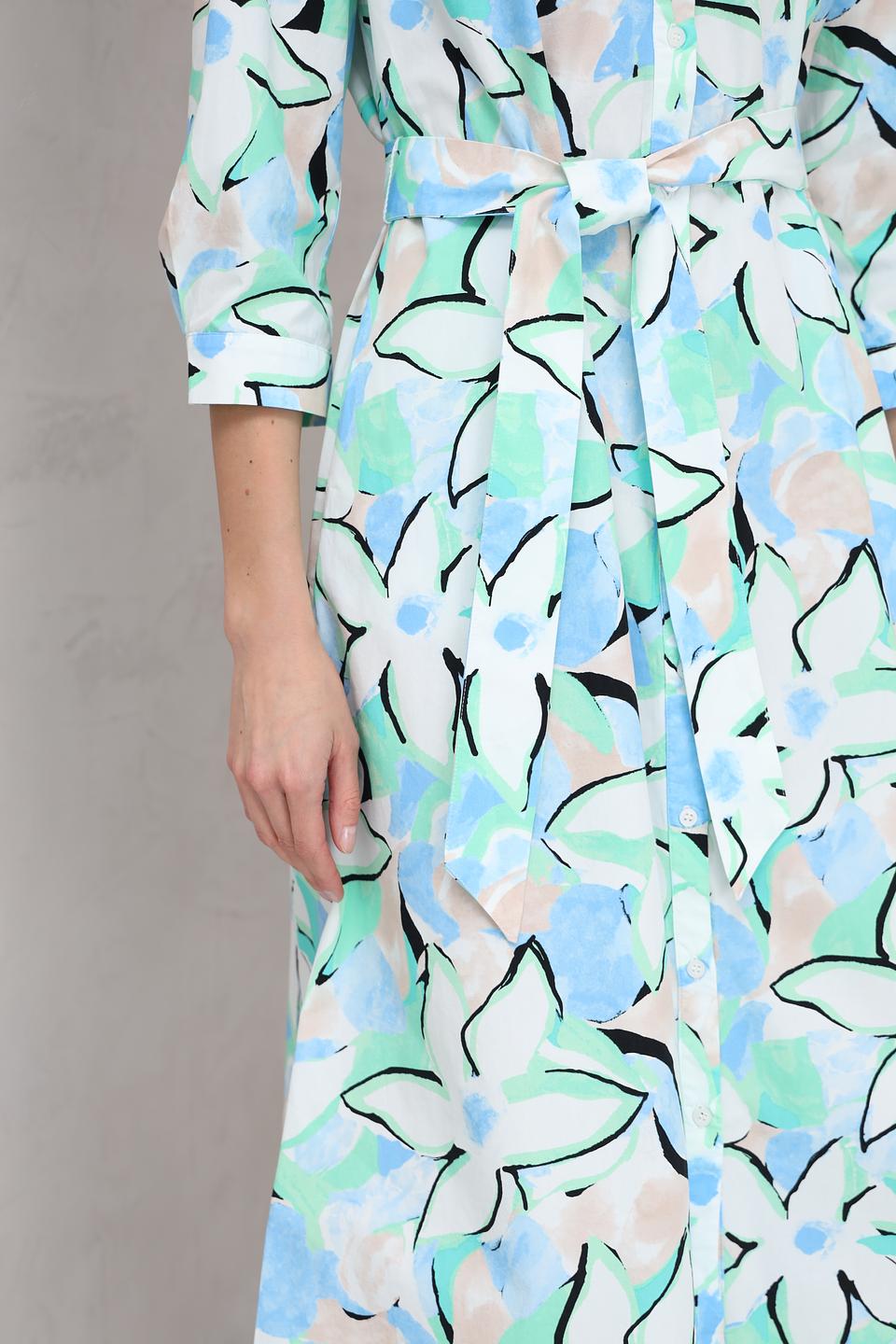 Платье More and More с цветочным принтом