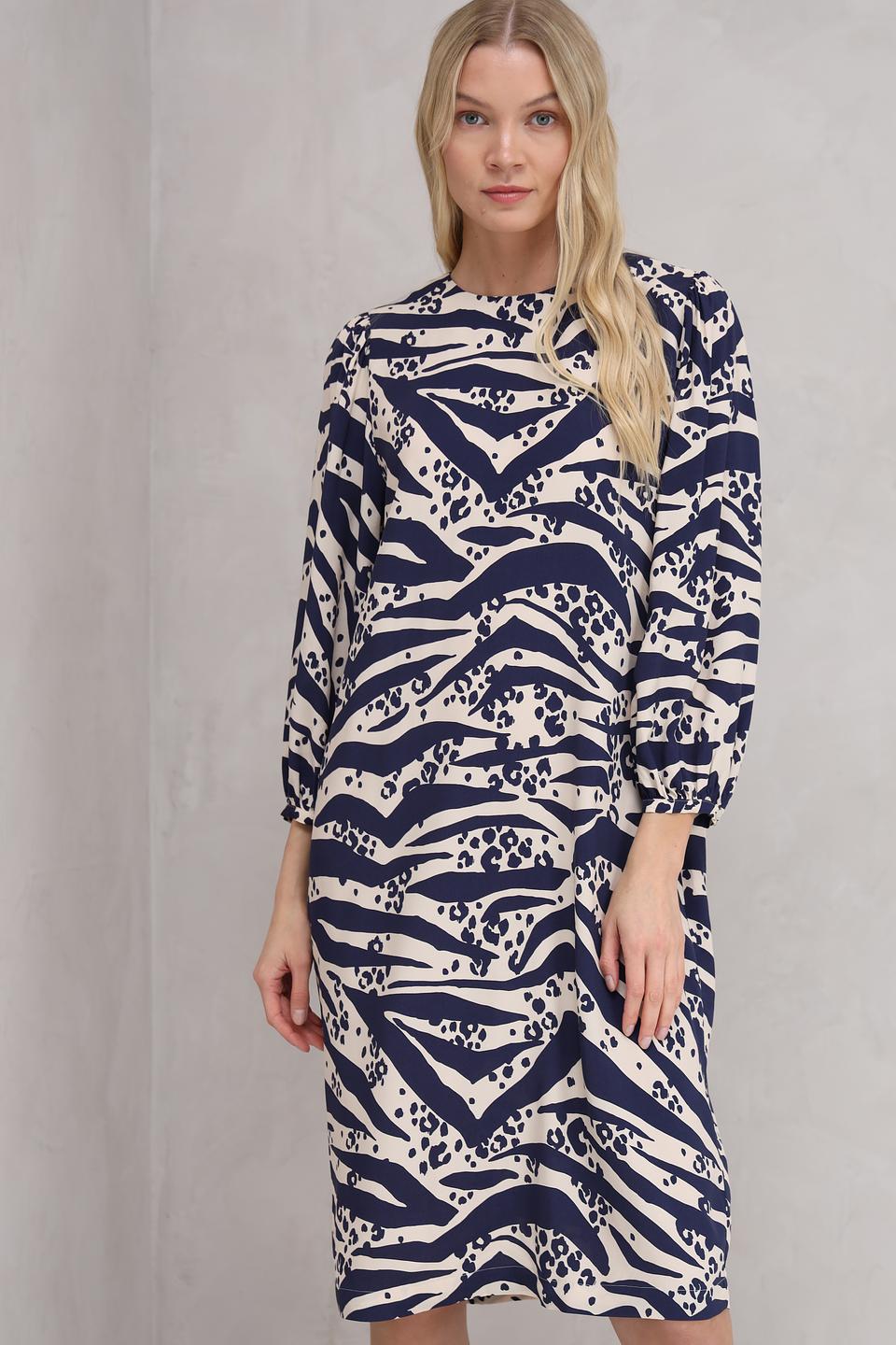 Платье Seidensticker принт зебра