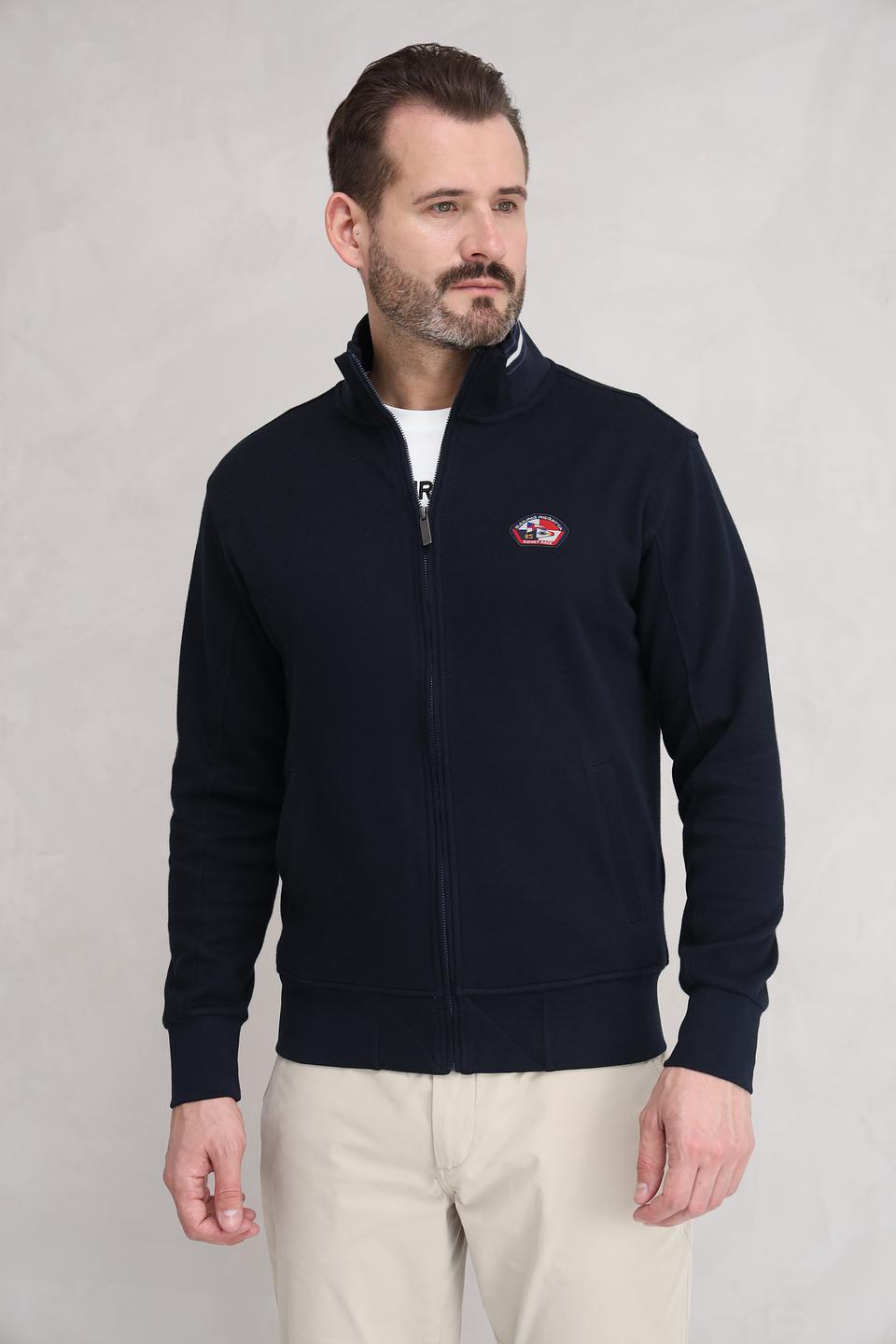 Кардиган Granchio мужской тёмно-синий