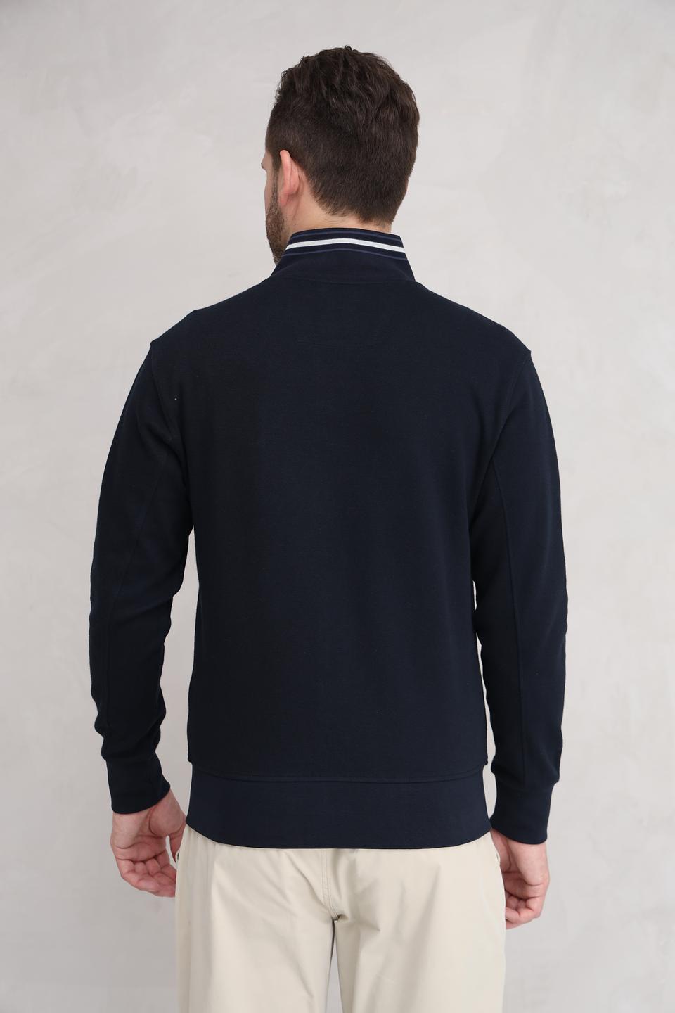 Кардиган Granchio мужской тёмно-синий