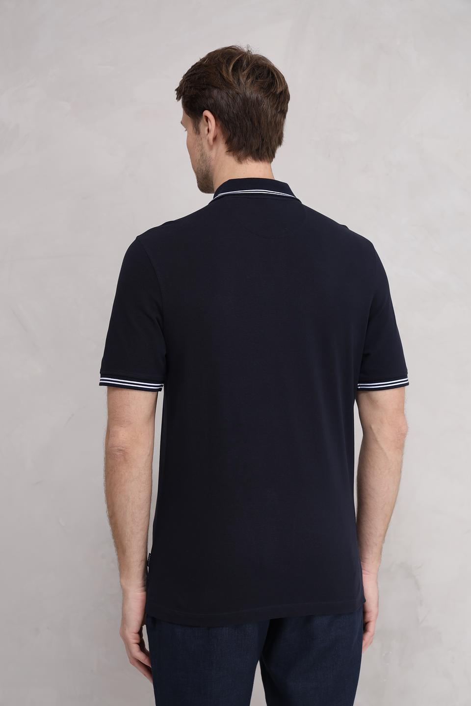 Поло Bugatti с полоской